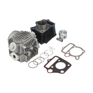 Pièces de moteur pour <span class=keywords><strong>Pocket</strong></span> <span class=keywords><strong>Bike</strong></span> LF50 Lifan 50cc, culasse en alliage d'aluminium et <span class=keywords><strong>cylindre</strong></span> en acier avec joints et kit <span class=keywords><strong>piston</strong></span> - Product Image 2