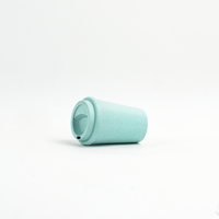 Gobelet de voyage réutilisable en paille de blé et fibre de bambou écologique avec couvercle en dôme, sans BPA, biodégradable, logo personnalisé