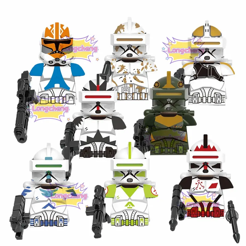 X0303 Star Corps Commander Bly Attack Battalion Trooper Legion Sergeant Wars Mini Action Figure models Building Blocks Toys