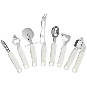 Stainless Steel Accessory <b>Garlic</b> Press Cheese Knife Ice Cream Scoop Bottle Opener Kitchen Gadget Set - Product Image 3