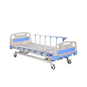 Automatic central control double swing sickbed hospital beds price mattress medical electric sheets india disposable patient bed