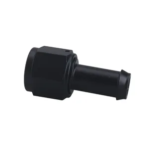Nieuwe YOMI Barb Swivel Slangadapter Fitting Zwart Aluminium Recht Vrouwelijk AN6 AN8 AN10 tot 3/8 1/2 1/4 - Product Image 5