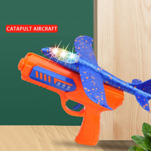 เครื่องยิงเครื่องบินของเล่น2โหมดบินไฟ LED เครื่องร่อนเครื่องยิงเครื่องบินของเล่นสำหรับเด็ก - Product Image 2