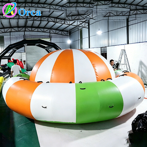 Oferta Especial: Bote Inflable Remolcable para 10 Personas, Crazy UFO, Bote Inflable Remolcable para Deportes Acuáticos, Disco Inflable Giratorio - Product Image 2