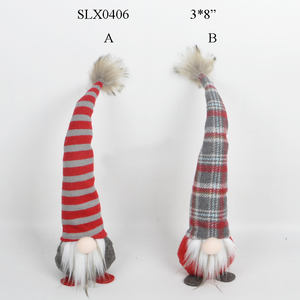 Gnomo di Babbo Natale Estensibile in Peluche, Statuetta di Mr e Mrs Santa, Gnomo Natalizio - Product Image 2