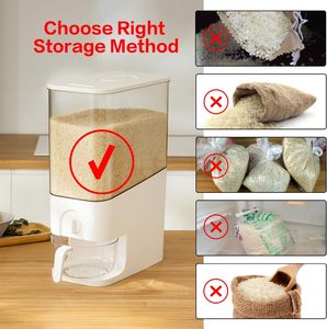 2025 New PP Injection Insect-proof Moisture-proof Food-grade Sealed Square Rice Barrel Household <b>Storage</b> <b>Box</b> - Product Image 2