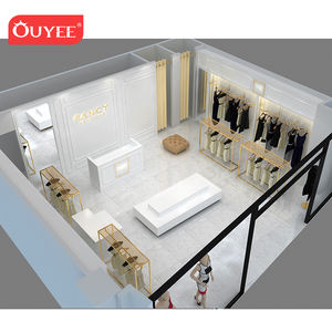 衣料品店の装飾ディスプレイラック家具婦人服店インテリアデザイン - Product Image 3