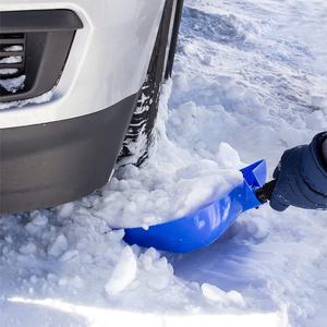 Pá de Neve Plástica Telescópica Multi-Funcional Portátil para Remoção de Neve de Carros - Venda Direta de Fábrica - Product Image 4