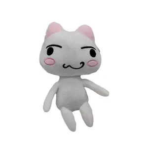 New Arrival Plush Cat Stuffed Animal Plush Toy White Cat Home Decoration Black Cat Doll