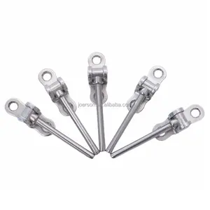 Stainless Steel 316 Cable Railing Terminal Stud End Fitting Deck Toggles Hand Swage Stud Turnbuckl For 1/8" Wire Rope Cable