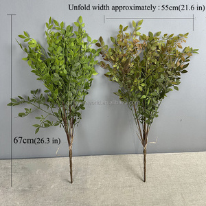 Hojas <span class=keywords><strong>Artificiales</strong></span>, Simulación de Vegetación, Helecho, Decoración para Sala de Estar, Ramo de Mano, Hierba Persa, Decoración de Boda, Decoración del Hogar - Product Image 6