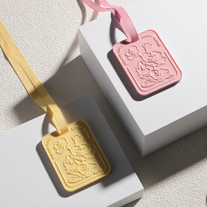 Ambientador de bolsita de <span class=keywords><strong>perfume</strong></span> de alta intensidad con tarjeta de fragancia duradera para armario de coche, hoja de yeso perfumada pequeña, regalo - Product Image 2