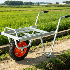<span class=keywords><strong>Carretilla</strong></span> de Aluminio TC1019 para Agricultura, Capacidad de 100 kg, Carro de Mano Resistente para Transporte en Jardín y Granja - Product Image 2