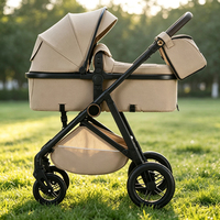 Poussette légère en gros 360 °   Poussette pliable à roues rotatives pour bébés de 0 à 36 mois