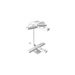 Pack of 100 Pieces <b>Plastic</b> <b>Spacers</b> for Glass Blocks for <b>Plastic</b> Projects - Product Image 2