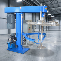 Mélangeur Dispersant Industriel Hydraulique à Cisaillement Élevé pour Peintures Chimiques et Pâtes de Batteries au Lithium 22 kW CE