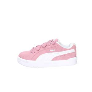 Sneakers Puma per Bambini, Rosa e Bianche in Camoscio, Modello Chunky - Product Image 1