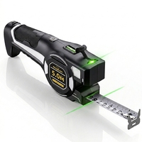 Télémètre laser vert rechargeable 5M en gros, mètre numérique OEM RoHS