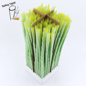 Wholesale 1000 counts/box regular size 109MM cigarette <b>paper</b> custom 13G ultra-thin color rice <b>paper</b> cone <b>roll</b> <b>paper</b> - Product Image 5