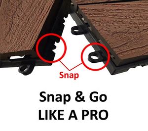 3D dập nổi hạt gỗ WPC <span class=keywords><strong>decking</strong></span> chống trượt Patio không thấm nước sàn gỗ ngoài trời Gỗ nhựa composite gạch - Product Image 6