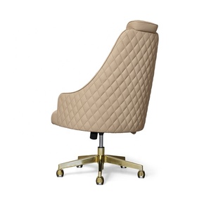Chaise de bureau de direction de luxe, design moderne, pivotante en acier inoxydable, pour la maison, siège élégant ZE-00251, mobilier de bureau design pour la maison - Product Image 2