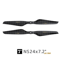 Hélice en fibre de carbone NS24*7.2, pales ultra-légères à haute efficacité de 24 pouces pour grands drones multirotors et VTOL