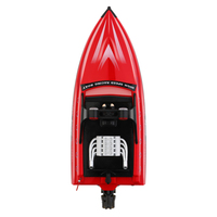 Bateau RC WLtoys WL917 2.4G RTR, bateau de course haute vitesse, bateau à réaction étanche, 16KM/H, modèle de bateau télécommandé avec lumières RTR