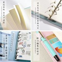 Cartoon créatif mignon Hatsune chanteur Miku livre de compte épais PU Portable main Journal fournitures de bureau livre promotionnel en gros