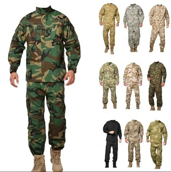 China cheap uniforms combat tactical clothing camouflage officer uniforms for sale