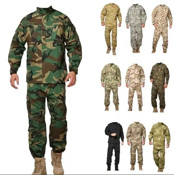 चीन सस्ते सैन्य वर्दी लड़ाकू सामरिक सैन्य कपड़े छलावरण सेना अधिकारी वर्दी के लिए बिक्री