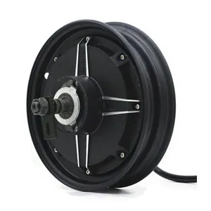 10 Inch Qs Bldc Motor 2kw 72V(48-96V) Elektrische Scooter In-Wheel Naaf Motor (50H) V2 Type, Borstelloze Gelijkstroomnaaf Motor