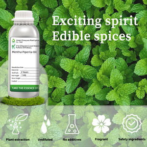Aceite Esencial Aromático Natural de Mentha Piperita con Certificado Halal y Fábrica SC para Relajación y Uso Terapéutico - Product Image 2