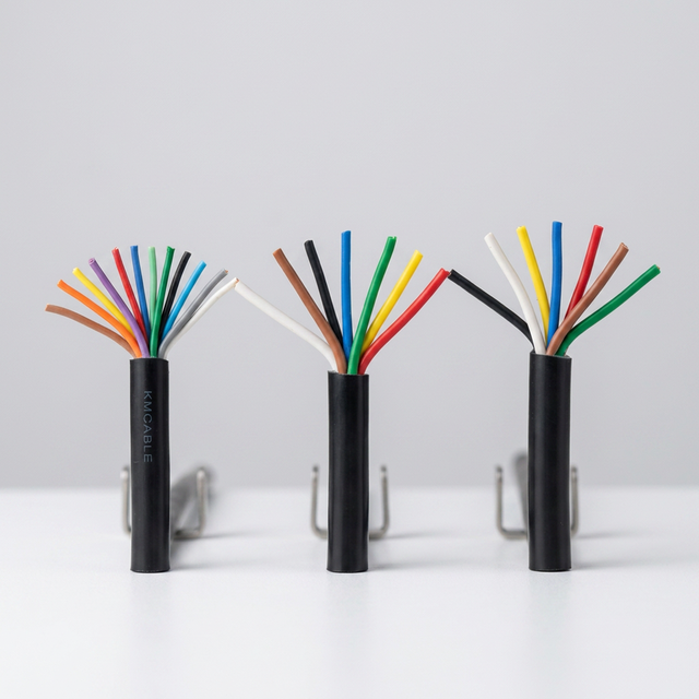 2025 New QingOu High Quality Audio Speaker Power Wire 4 Core 8 Core HIFI Stage 16 AWG Gauge PVC Speaker Cable OFC