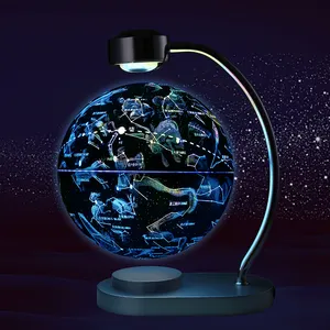 20厘米悬浮灯悬浮地球仪发光二极管世界磁悬浮地球仪漂浮世界地图球重力地球仪