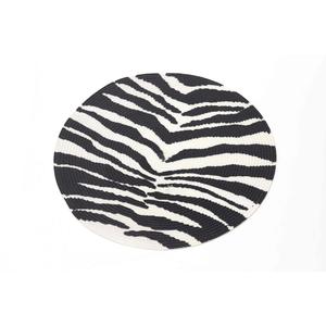 Dệt da rắn thiết kế bóng PP nhựa bảng placemat không trơn trượt và không thấm nước với Vòng Bện cạnh có thể tái chế - Product Image 4