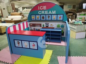 Juego de Muebles de Madera <span class=keywords><strong>para</strong></span> Guardería, Juego de Roles Dramáticos <span class=keywords><strong>para</strong></span> Niños, Muebles de <span class=keywords><strong>Teatro</strong></span> de Marionetas <span class=keywords><strong>para</strong></span> Niños Pequeños en Venta - Product Image 6