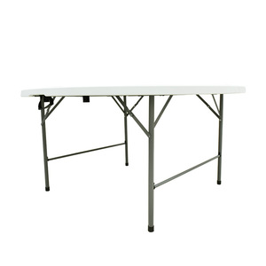 <span class=keywords><strong>Table</strong></span> ronde pliante en plastique professionnelle pour décor <span class=keywords><strong>de</strong></span> Banquet <span class=keywords><strong>de</strong></span> <span class=keywords><strong>mariage</strong></span> intérieur extérieur panneau <span class=keywords><strong>de</strong></span> maison moderne élégant en fer métallique - Product Image 2