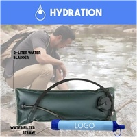 Kit de survie professionnel portable pour 2-3 personnes, équipement de plein air, sac de couchage, tente de camping, randonnée, voyage d'urgence 72 heures