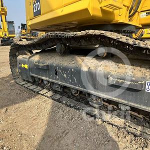 Komatsu เครื่องขุด PC270-7มือสอง, รถขุดชนิดตีนตะขาบพร้อมปั๊มกระปุกเกียร์เครื่องยนต์100% 28ตัน - Product Image 4