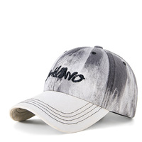 Casquettes de baseball en denim 6 panneaux, effet usé rétro, avec logo brodé 3D personnalisé, patch, image Dobby, imperméables et délavées, directement de l'usine