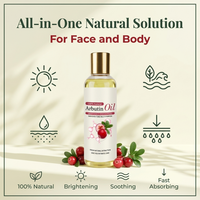 Huile corporelle naturelle à l'arbutine en gros, huile végétale pure pressée à froid, huile de massage nourrissante pour les soins de la peau