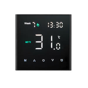 Tuya WiFi Smart <span class=keywords><strong>Programmable</strong></span> MK90 3A/16A Électrique/Chaudière À <span class=keywords><strong>Gaz</strong></span>/Eau LED Régulateur De Température De Chauffage Domestique - Product Image 2