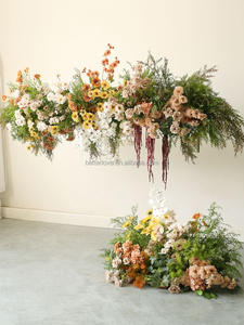 Forêts et champs verts respirent <span class=keywords><strong>pour</strong></span> la décoration de <span class=keywords><strong>mariage</strong></span>, boule de fleurs artificielles - Product Image 4