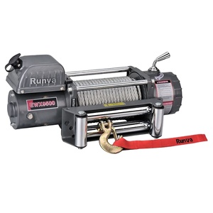 Verricello Elettrico <span class=keywords><strong>Runva</strong></span> 4x4 Fuoristrada 9500 Libbre 4t 12v per Jeep, Camion e SUV EWX9500 - Product Image 1
