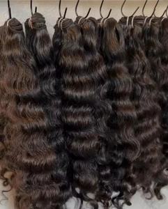 Parrucche Frontali in Pizzo Senza Colla con Capelli Veri <span class=keywords><strong>Ricci</strong></span> Grezzi, Extension di Capelli Veri <span class=keywords><strong>Ricci</strong></span> Grezzi Vietnamiti, Capelli Veri <span class=keywords><strong>Ricci</strong></span> <span class=keywords><strong>Afro</strong></span> Kinky Birmani per Drop Shipping - Product Image 2