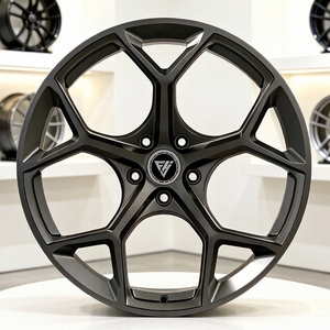 Jantes en alliage d'aluminium forgées sur mesure, finition noir brillant mat, 17-22 pouces, pour SUV <span class=keywords><strong>Audi</strong></span> RS3 S5 SQ5 RS5 <span class=keywords><strong>Sportback</strong></span> <span class=keywords><strong>Q3</strong></span> Q5 Q8 - Product Image 2