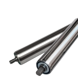 New thép không gỉ Con lăn băng tải làm biếng bộ phận cho xử lý vật liệu thiết bị - Product Image 2