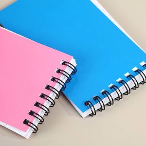 Cuadernos A7 con espiral, diseño personalizable, impresión UV, para empresas, oficinas, estudiantes, publicidad, regalo, bloc de notas, venta al por mayor - Product Image 2