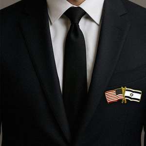 Épingles à double drapeau national en gros, bannière incurvée, souvenirs d'amitié bilatérale en métal émaillé, tenue diplomatique pour événement national - Product Image 5