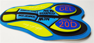 Cuscinetto in Gel Traspirante per <span class=keywords><strong>Pantaloncini</strong></span> <span class=keywords><strong>da</strong></span> Ciclismo <span class=keywords><strong>con</strong></span> Stampa, <span class=keywords><strong>Imbottitura</strong></span> 20D per Ciclismo - Product Image 3